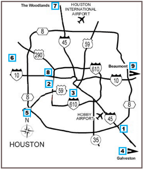 Map - Unitarian Universalist Network of Houston